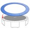 15 Feet Trampoline Replacement Safety Pad Bounce Frame Waterproof Cover-Blue